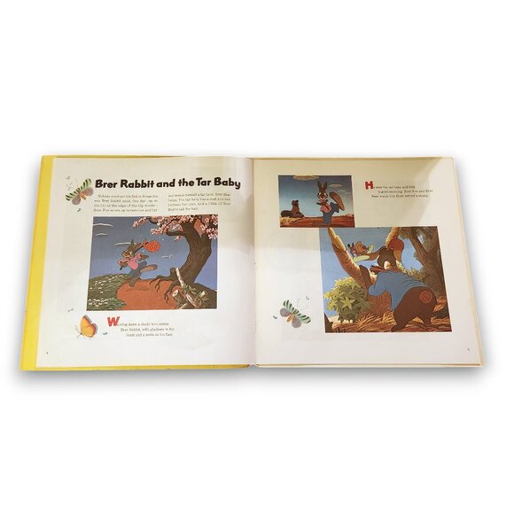 Vintage 1970 Disney Uncle Remus Brer Rabbit Bear Fox Vinyl LP 33 RPM - Picture 4 of 9